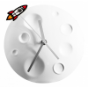 Настенные часы (20 см) Rocket Moon SK CLOCKMOON1
