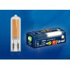 Лампа светодиодная Uniel LED-JCD G9 6Вт 3000K LED-JCD-6W/3000K/G9/CL GLZ08TR картон