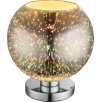 Настольная лампа Globo 15845T1, хром, E27, 1x60W
