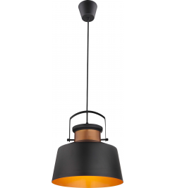 Светильник подвесной Globo 15227, черный, E27, 1x60W