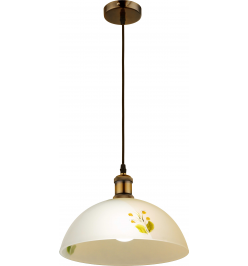 Светильник подвесной Globo 15506, бронза, E27, 1x60W