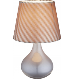 Настольная лампа Globo 21651, серый, E14, 1x40W
