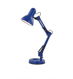 Настольная лампа Globo 24883, синий, E27, 1x40W