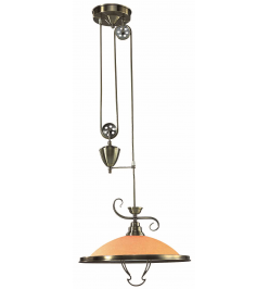 Светильник подвесной Globo 6905Z, античная бронза, E27, 1x60W