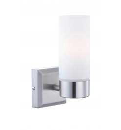 Светильник для ванной комнаты Globo 7815, матовый никель, E14, 1x40W