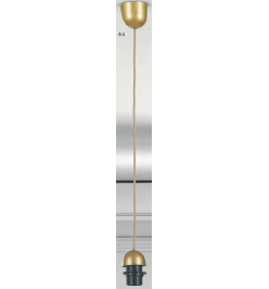Светильник подвесной Globo A4, золото, E27, 1x60W