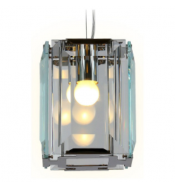 Подвесной светильник Ambrella Traditional 6 TR5107 CH/CL хром/прозрачный E27/1 max 40W 150*150*1200