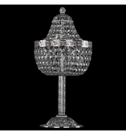 Настольная лампа декоративная Bohemia Ivele Crystal 1911 19111L6/H/20IV Ni