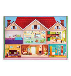 Ковер детский (150x100 см) Play House