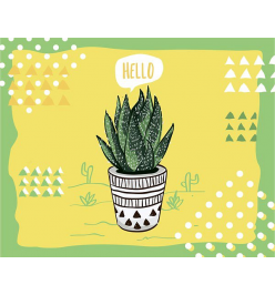 Картина (50х40 см) Hello cactus HE-101-530