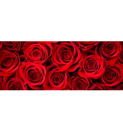 Картина (50х20 см) Алые розы HE-101-540