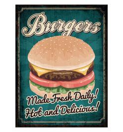 Картина (30х40 см) Burgers ME-105-101