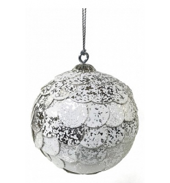 Елочный шар (9.8x9.8x10.5 см) Paper ball en_ny0072