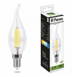 Лампа светодиодная Feron Saffit LB-67 E14 7Вт 4000K 25781