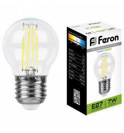 Лампа светодиодная Feron Saffit LB-52 E27 7Вт 4000K 25877