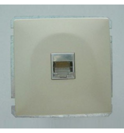 Розетка двойная Ethernet RJ-45 без рамки Imex 1611L 1611L-S320