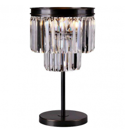 Настольная лампа декоративная Newport 31100 31101/T black+gold
