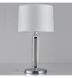 Настольная лампа декоративная Newport 4400 4401/T chrome без абажура