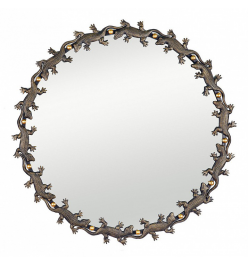 Зеркало настенное (85 см) Ящерицы V20010
