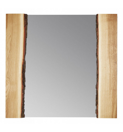 Зеркало настенное (75x80 см) Дуб с корой V20065
