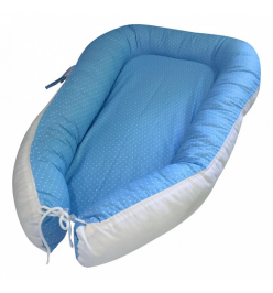 Подушка для новорожденных (30х60 см) Горошек