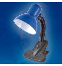Настольная лампа офисная Uniel TLI-222 TLI-222 Light Blue E27