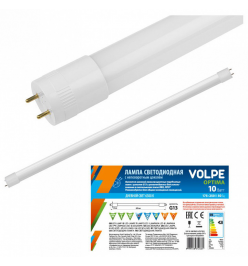 Лампа светодиодная Volpe Optima G13 10Вт 4000K LED-T8-10W/NW/G13/FR/FIX/O рукав