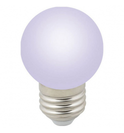Лампа светодиодная Volpe Sky E27 1Вт K LED-G45-1W/RGB/E27/FR/С