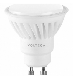 Лампа светодиодная Voltega Ceramics GU10 10Вт 4000K VG1-S1GU10cold10W-C