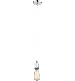 Светильник подвесной Globo A15, хром, E27, 1x60W