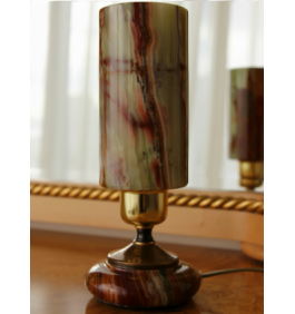 Настольная лампа-ночник оникс 2 (один из цветовых вариантов камня)