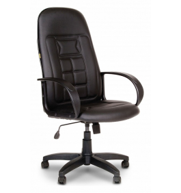 Кресло для руководителя Chairman 727 черный/черный