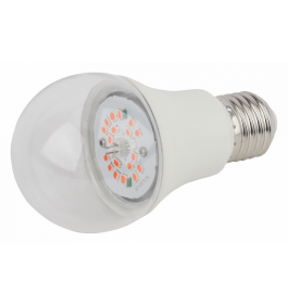 Лампа светодиодная Эра  E27 9Вт 1310K A60-12S 9W DR/B PPF1.4umol/J Filcker 10%