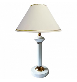 Настольная лампа декоративная Eurosvet 60019 60019/1 глянцевый белый