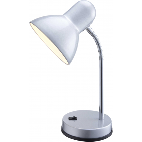Настольная лампа Globo 2487, серый, E27, 1x40W