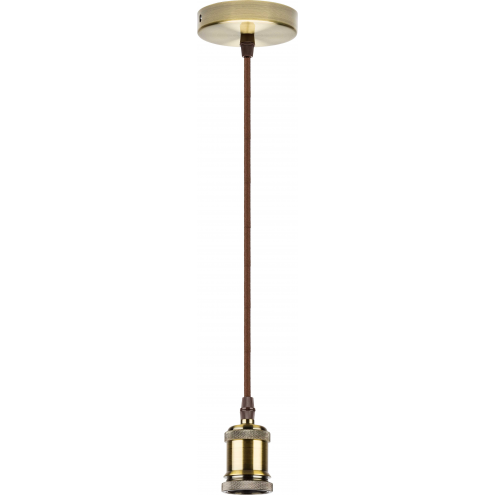Светильник подвесной Globo A17, бронза, E27, 1x60W