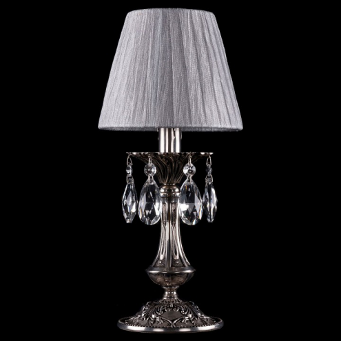 Настольная лампа декоративная Bohemia Ivele Crystal 7001 1702L/1-30/NB/SH6-160