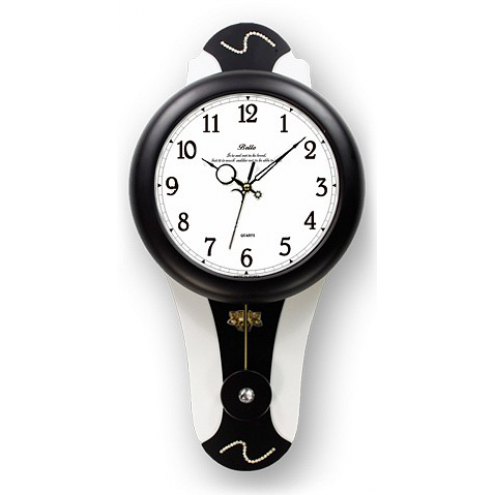 Настенные часы (30x60 см) Castita 301BK