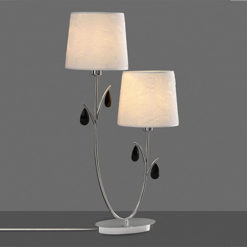 Настольная лампа декоративная Andrea Cromo 6318